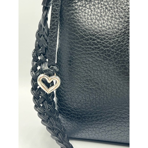 Brighton Ferrara Rhya Shoulder Bag Black NWT - Picture 2 of 8